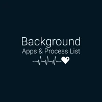 Background Apps & Process List